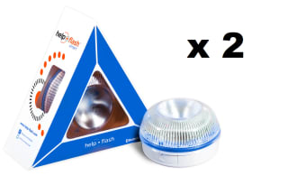 2 unidades de HELP FLASH - luz de emergencia AUTÓNOMA por solo 10,5€