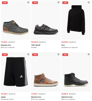2ª Rebajas con descuento hasta el 50% en Deichmann