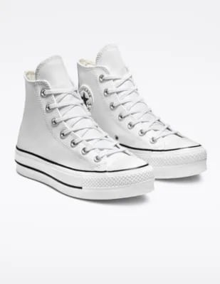Converse Zapatillas Chuck Taylor All Star Lift Leather High Top por 50,95€