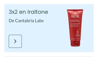 3×2 en Iraltone desde Dosfarma.