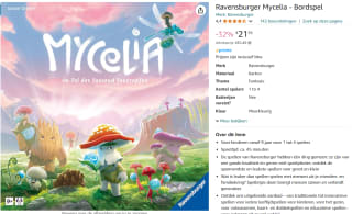 Ravensburger Mycelia Bordspel 1 - 4 spelers, Vanaf 9 jaar voor €21,55 bij Amazon