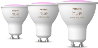 Philips Hue Spot - wit en gekleurd licht - 3 pack -400 lumen- GU10 voor €101,11 bij Bol