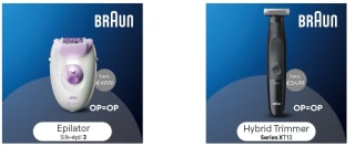 Gratis Braun product bij aankoop iO6, iO7, iO8, iO9 en iO10 met opzetborstels bij Oral-B