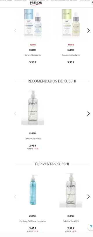 -20% de Descuento Extra en Kueshi.