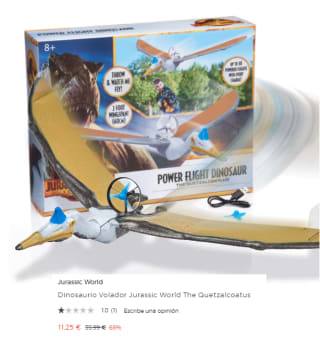 Dinosaurio Volador Jurassic World The Quetzalcoatus por 11.25€