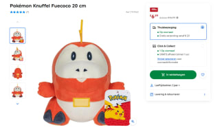 Pokémon 20 Cm Pluche Mew Generation X voor €6,99 bij Smythstoys