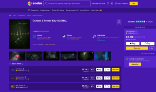 Outlast 2 Steam Key GLOBAL por solo 1,28€