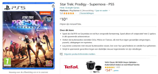 Star Trek Prodigy Supernova voor €10,95 bij Amazon