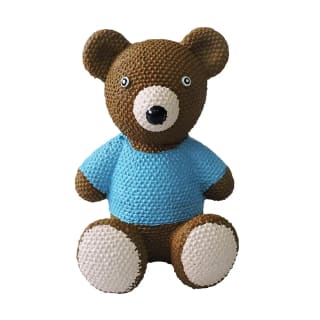 Ursinho de Pelúcia para Cães: No Limit Crochet Latex - R$ 9,99