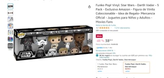 Funko Pop! Vinyl: Star Wars - Darth Vader - 5 Pack por 38,99€