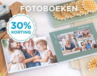 30% korting op fotoboeken bij Smartphoto