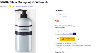 Mohi - Silver Shampoo voor €5,99 bij Bol.com