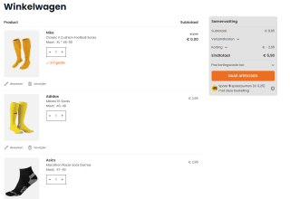 2+1 gratis in de outlet van Plutosport