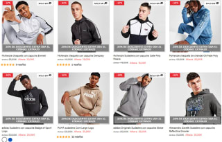 20% Extra descuento en tus compras en JD Sports precios muy bajos