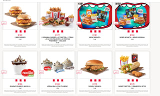 Os dejo todos los códigos de oferta de KFC (20/06)