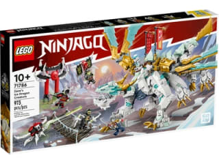 LEGO NINJAGO Zane's IJsdraak - 71786 voor €63,53 bij Amazon
