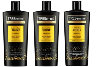 3 Botes de TRESemmé Champú Lamellar Shine para cabello sin vida o apagado, 685ml por 8.68€