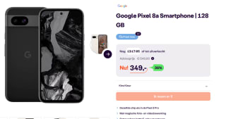 Google - Pixel 8a - 5G - 128GB - Obsidian voor €349 bij Ibood