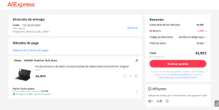 Funda teclado original Xiaomi Pad 6 por 43,80€