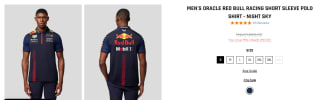 Remera Men’s Oracle Red Bull Racing por $349 en Castore