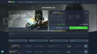 Dishonored para PC por 0,25€