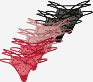 Tangas Hunkemöller pack x6 a 19.92€