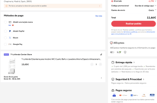 T-LoVendo Estanteria para Lavadora regulable en altura por solo 11,66€