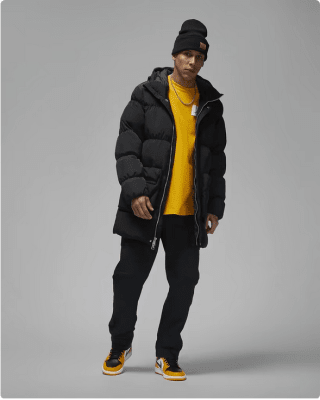 Jordan Parka relleno plumón de pato Hombre por 112€