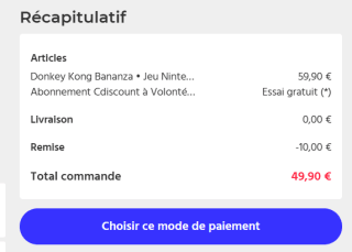Donkey Kong Bananza - Nintendo Switch 2 voor €49,90 dmv code bij CDiscount