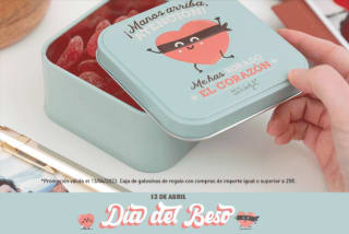 Caja de golosinas gratis con compra