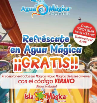 Gratis Entrada Agua Mágica Isla Mágica