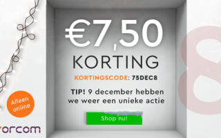 €7,50 op het gehele assortiment bij Yorcom