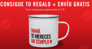Taza y envío gratis por compra +7€