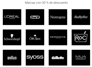 hasta 40% dto en las marcas y productos más populares