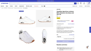 Zapatillas Skechers Uno- Shimmer Away por 42,49€