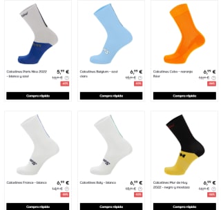 Hasta 80% descuento Santini ropa ciclismo