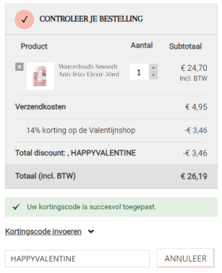 14% extra korting op geselecteerde items bij John Beerens