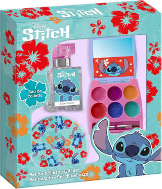 Set de belleza Disney Stitch con eau de toilette paleta y espejo por 8,95€