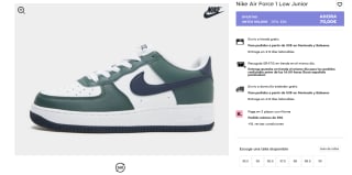 Zapatillas Nike Air Force 1 Low Junior por 70€