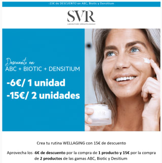 -15€ / 2 unidades -6€ / 1 unidad en SVR