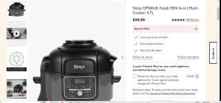 Ninja Foodi MINI Multi-Cooker: 4.7L - £99