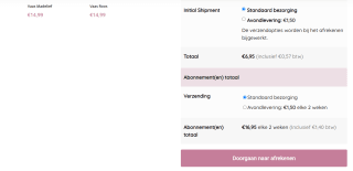 €10 korting + gratis vaas bij Bloemenvandeteler