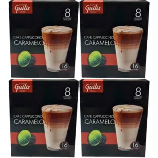 Pack 8 cajas Capuchino Caramelo total 128 cápsulas por 17,90€