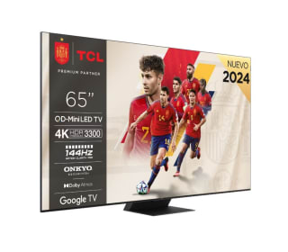 TV MiniLed TCL 65C855 65" 4K QLED + Google TV Onkyo por solo 939€