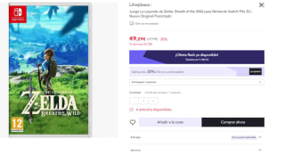 Juego Nintendo Switch The Legend of Zelda: Breath of the Wild por 36.97€