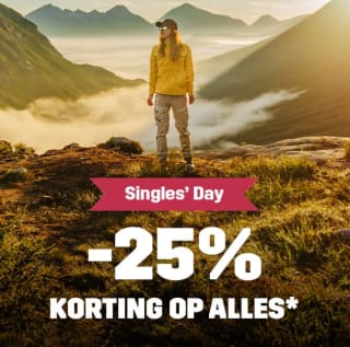 25% kassakorting op alles bij besteding vanaf €59 bij Revolutionrace