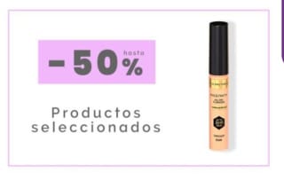 Hasta -50% de Descuento en Maquillalia.