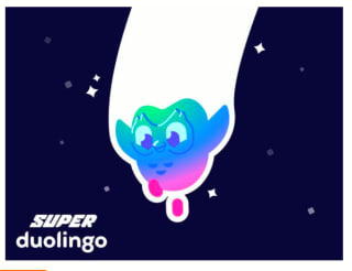 Voucher voor 2 maanden gratis Super Duolingo voor 250 ING rentepunten