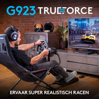 Logitech G923 TRUEFORCE - Racestuur en pedalen voor €259,97 bij Amazon