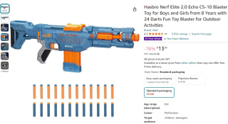 NERF Elite 2.0 Echo CS 10 blaster voor €13 bij Amazon